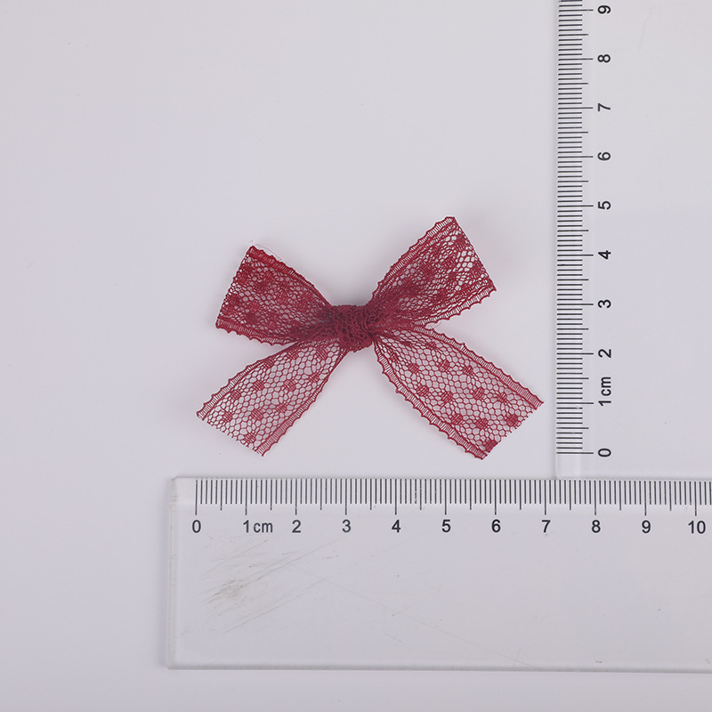 Bow Accessories Handmade Hair Ornaments Mesh Gift Box Packaging Accessories Lolita Clothing Hood Decoration Accessories