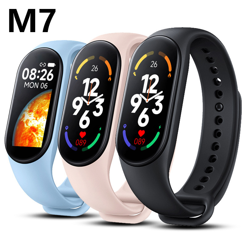Source Factory M8 Smart Bracelet M7 Smart Bracelet M6 Smart Bracelet English Version Chinese Version E-Commerce Gifts