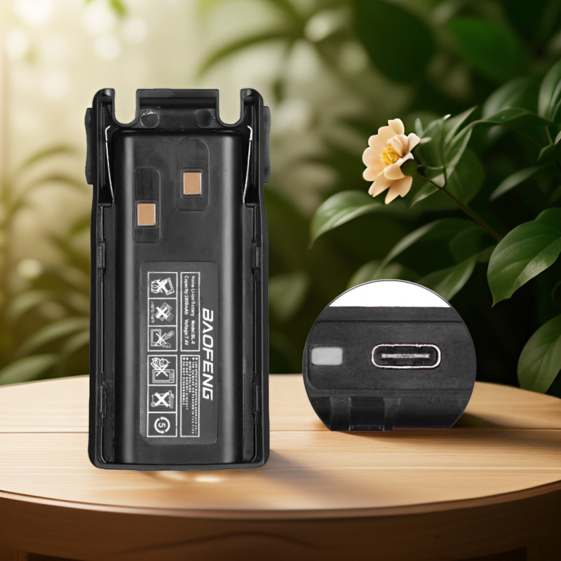 Baofeng Baofeng Walkie-Talkie Battery Uv8Duv82 Walkie-Talkie Bl-8 Lithium Typec Battery 3800Mah