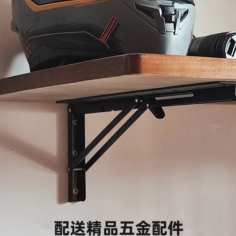 Wall Folding Table Wall-Mounted Simple Bar Table Solid Wood Desk Dining Table Hanging Wall Computer Table Small Apartment Table