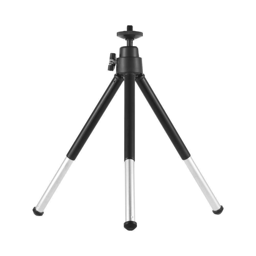 Mini Tripod Live Desktop Tripod-Metal Tripod-Telescopic Two-Section Tripod