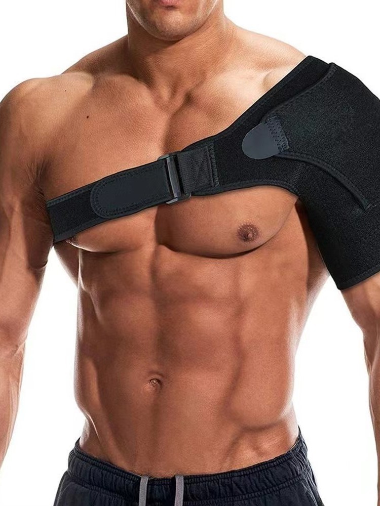 Cross-border fitness for men and women adjustable shoulder compression shoulder strap sports breathable protective support belt warm shoulder pad