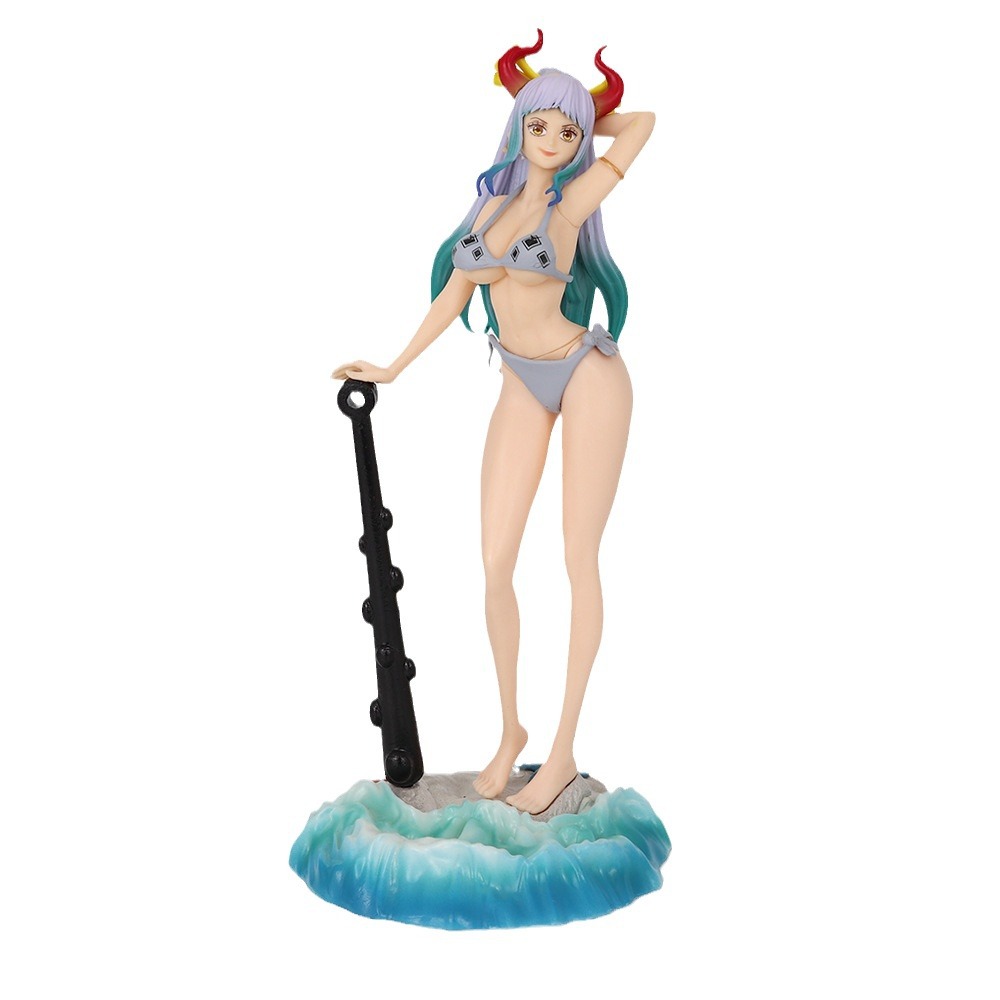 One Piece Figure Nami in Swimsuit Standing Pose Cartoon Bikini Beautiful Girl Anime Merchandise Swimsuit Limited Edition