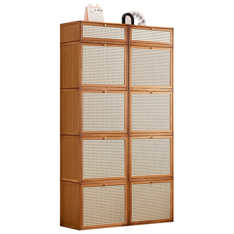 Multi-Layer Storage Cabinet Floor-Standing Combination Storage Cabinet Storage Rack Living Room Bedroom Study Multi-Functional Storage Box