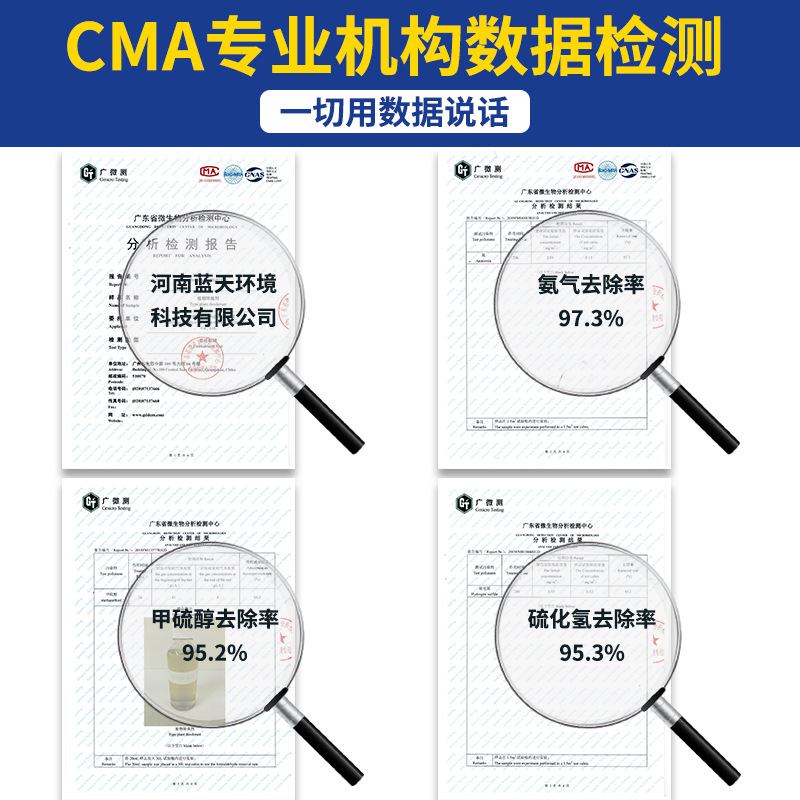 Plant Deodorant 25kg Farm Landfill Spray Tower Sewage Paper Mill Industrial High Concentration Dilution