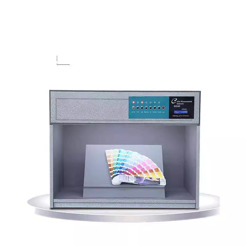 International standard D65 color light box LED four five six seven light source textile fabric paint mixing standard light source box