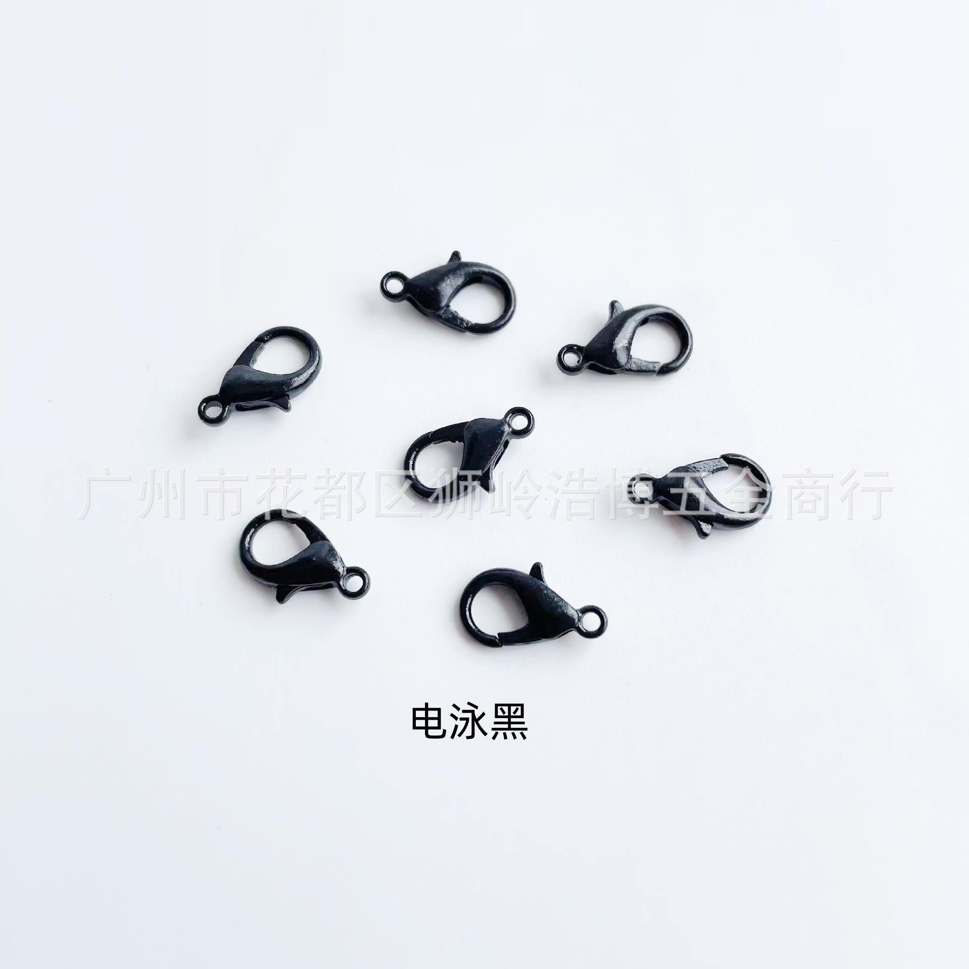 DIY Jewelry Accessories Zinc Alloy Lobster Clasp Necklace Clasp Tail Chain Clasp Jewelry Keychain Accessories Hook Clasp Connector Clasp