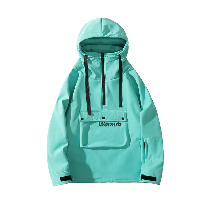 Ski Resort Rental Volume Winter Windproof Snowboard Double Ski Suit for Men and Women Couple Thickened Ski Suit