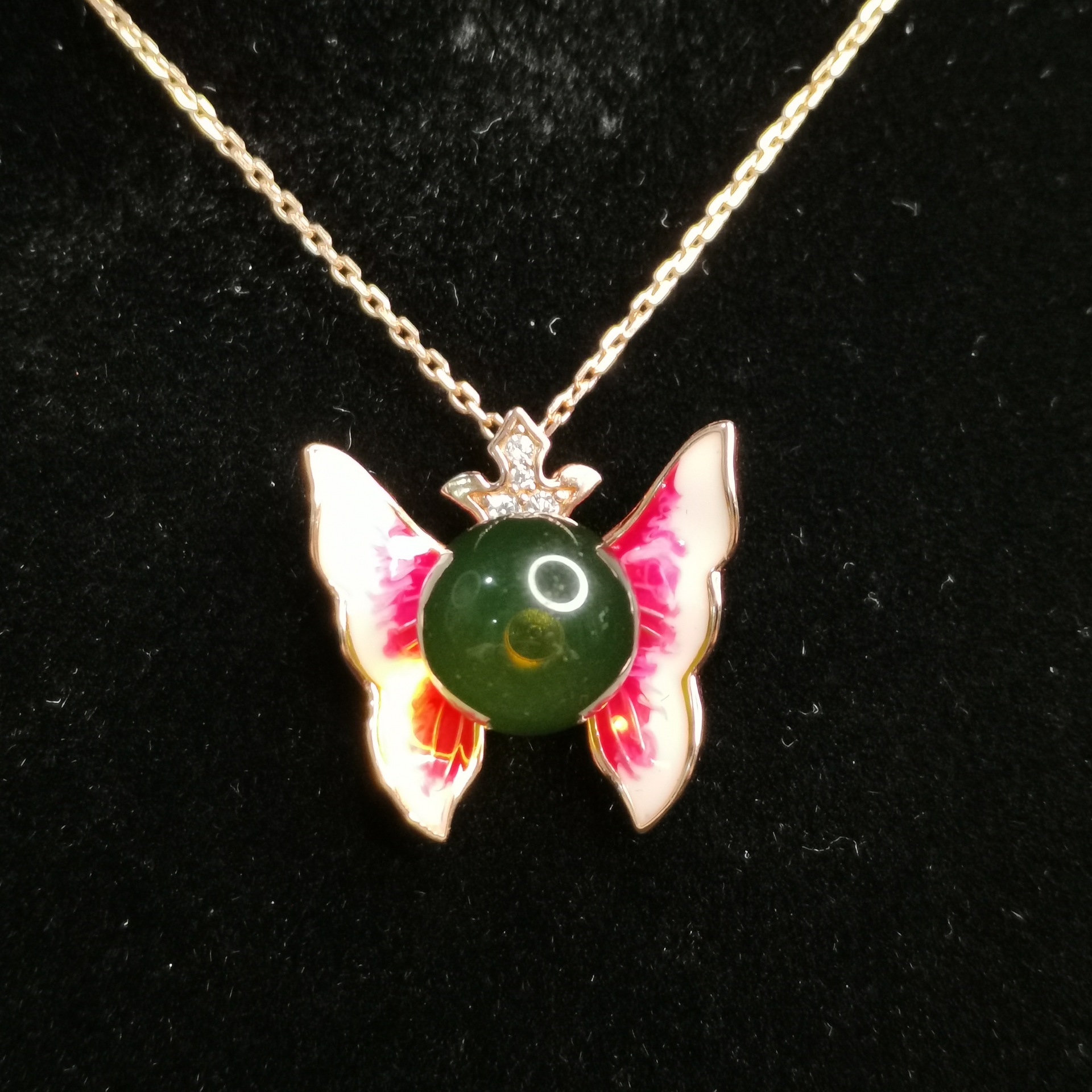 5A Grade Pure Water-Clear Blue Amber Necklace, Natural Amber Jewelry