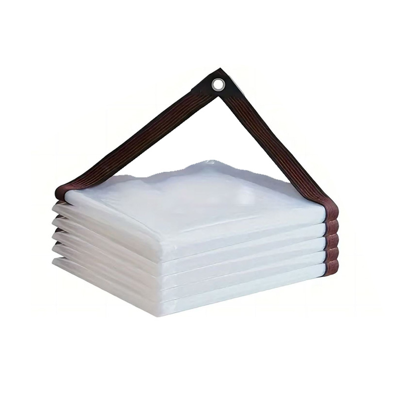 Transparent Rainproof Cloth Flower Breeding Thermal Insulation Plastic Cloth Balcony Rainproof Sunproof Transparent Tarpaulin Outdoor Tarpaulin