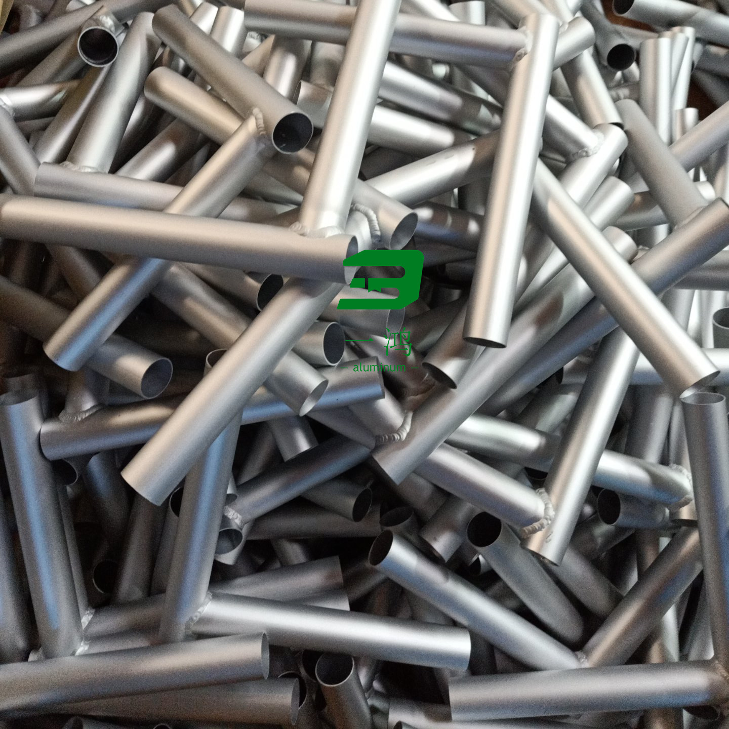 6061/6063 Aluminum Tube Deep Processing 90-Degree Welding Processing Punching Precision Aluminum Alloy Stamping Factory Direct Supply