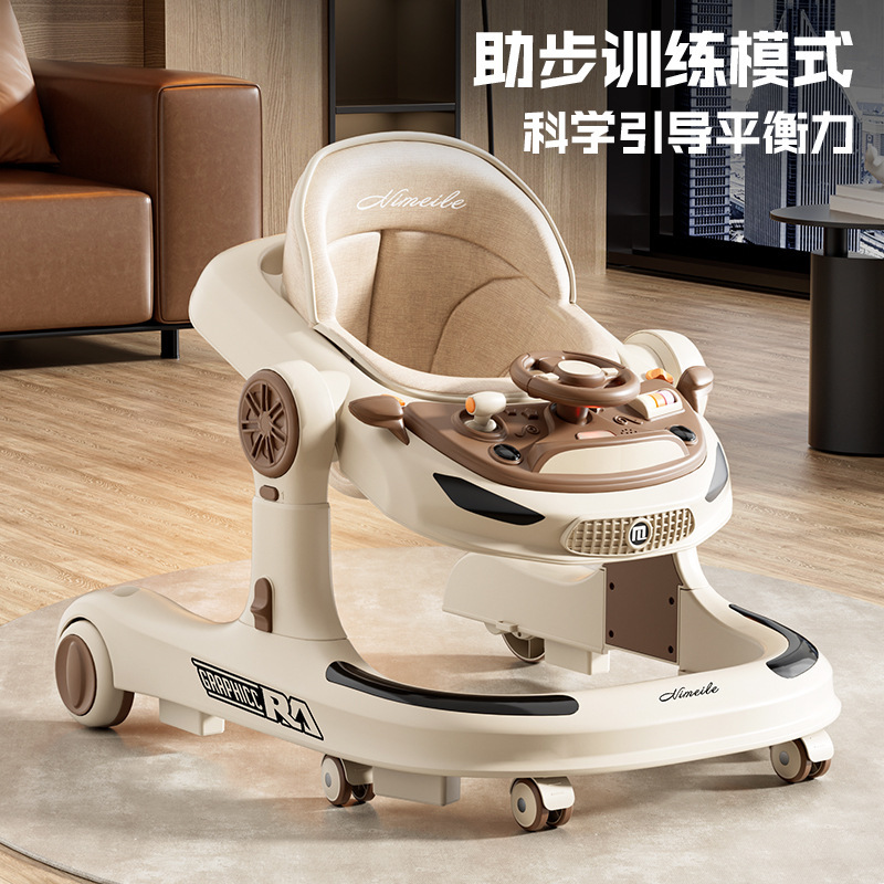 Foreign Trade Toddler Baby's Anti-O-Leg Foldable Trolley Baby's Multifunctional Three-in-One Toddler