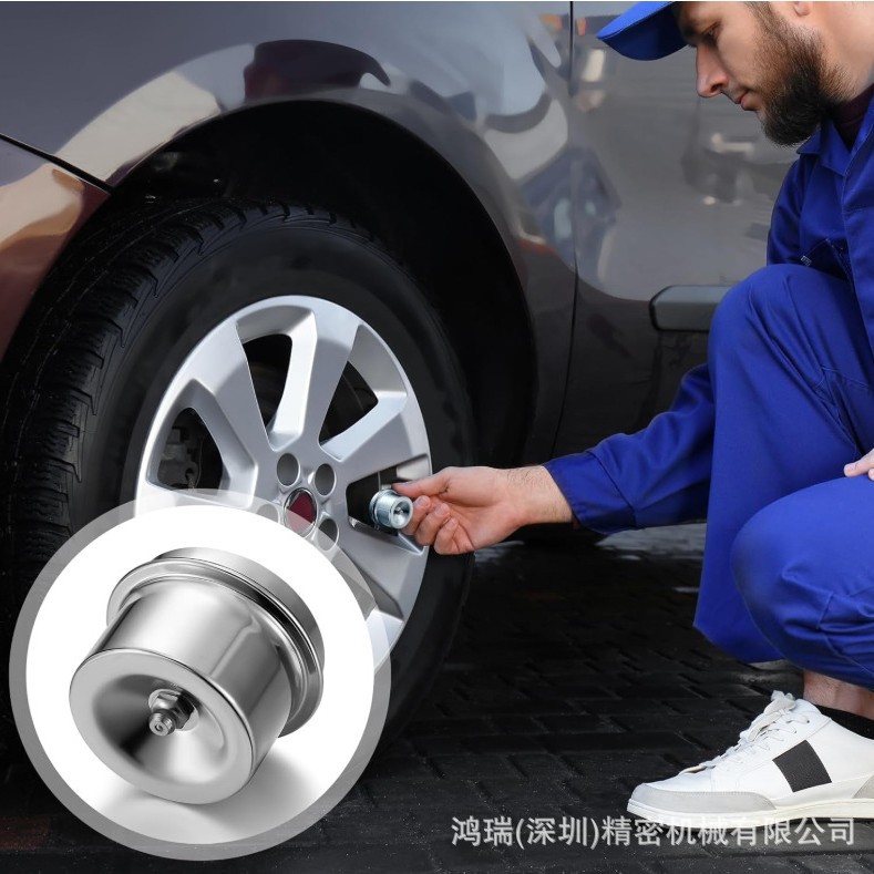 2 Pieces 1.98inch Axle Grease Cap Trailer Hub Dust Cap Grease Joint Cap