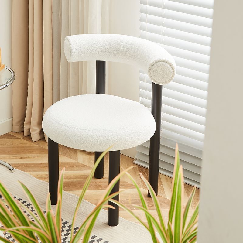 Internet Trendy Dressing Stool Ins Style Modern Simple Dining Chair Nail Chair Light Luxury Bedroom Dressing Table Chair Makeup Stool