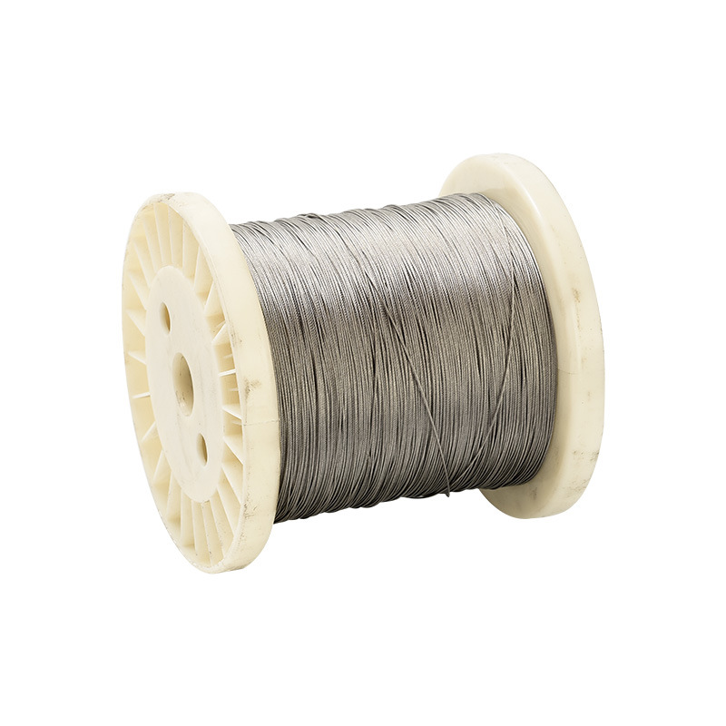 304 stainless steel plastic coated wire rope plastic coated rope clothes grape rack rope 0.8/1mm1.5mm, etc