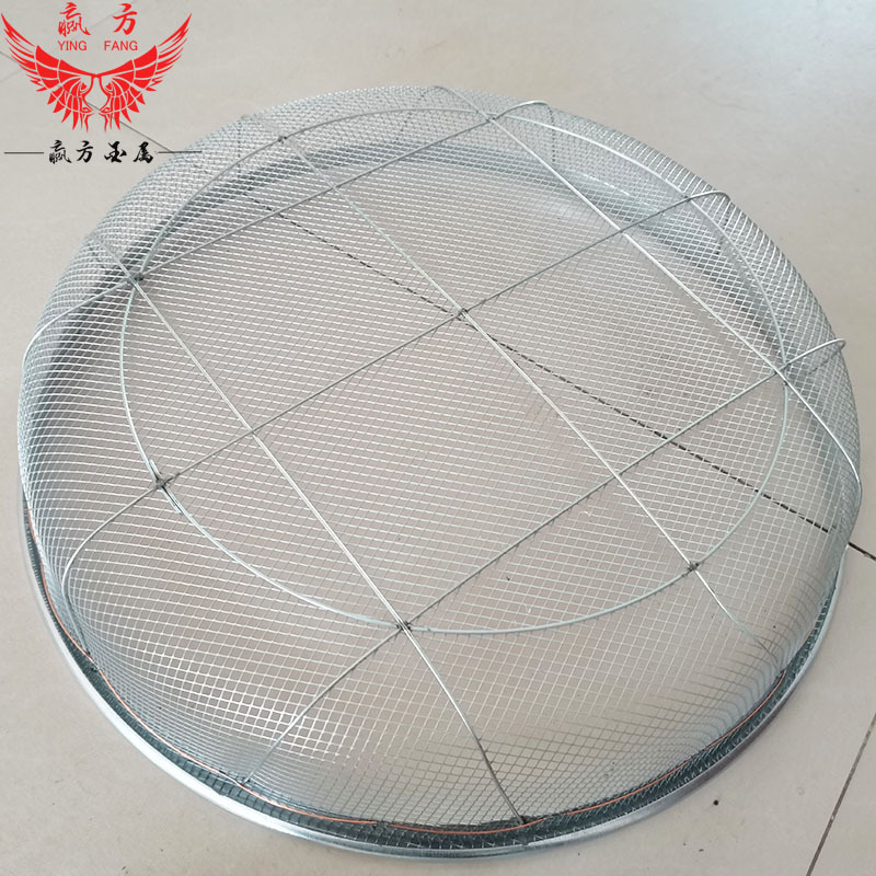 Chrysanthemum Round Sieve Manufacturer Gardening Soil Sand Stone Sieve Spice Peanut Chestnut Corn Mung Bean Soybean Agricultural Iron Sieve