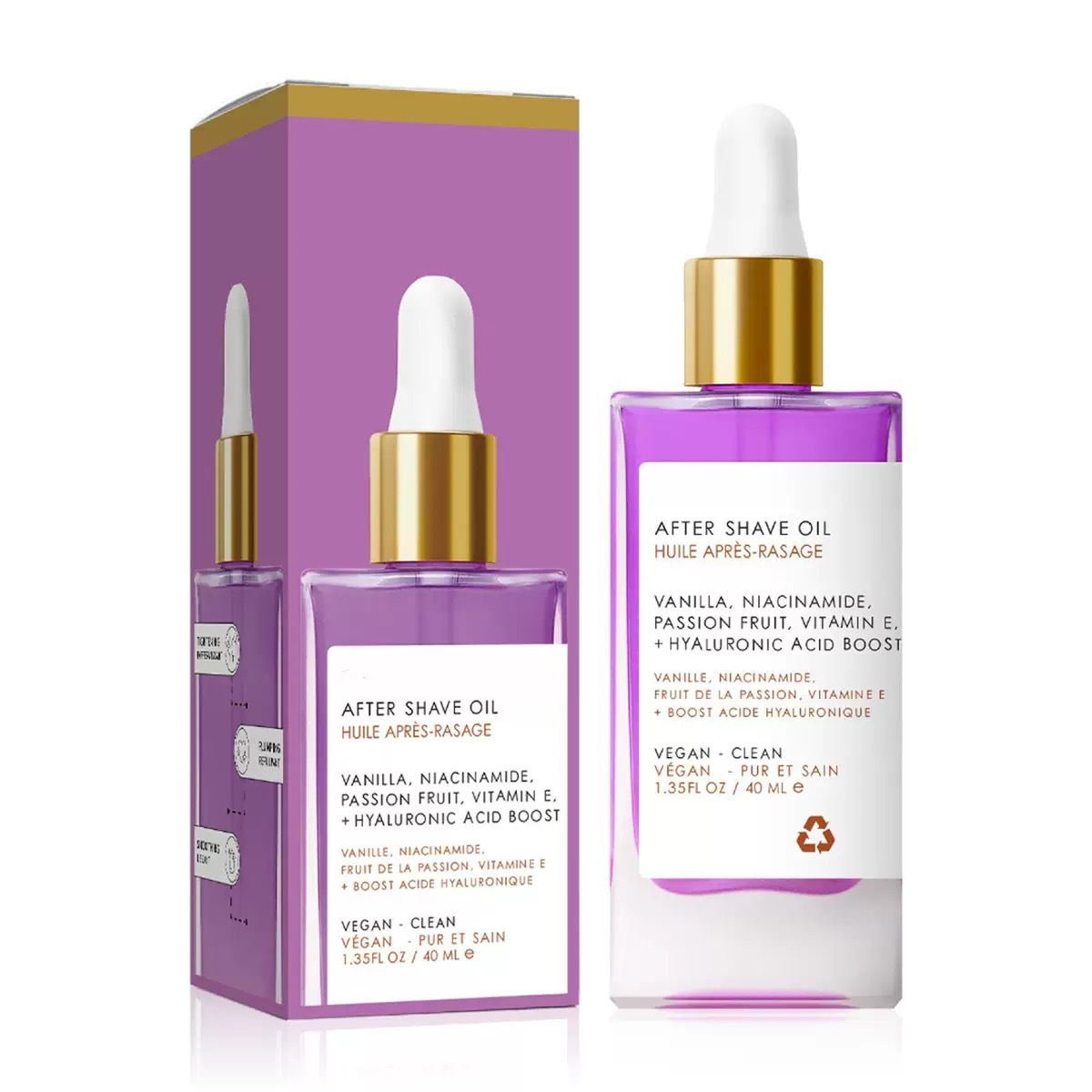 Cross-Border Unbranded Popular After-Shave Care Essence Oil Amazon Tk Full English Hair Removal After-Care Skin Moisturizing