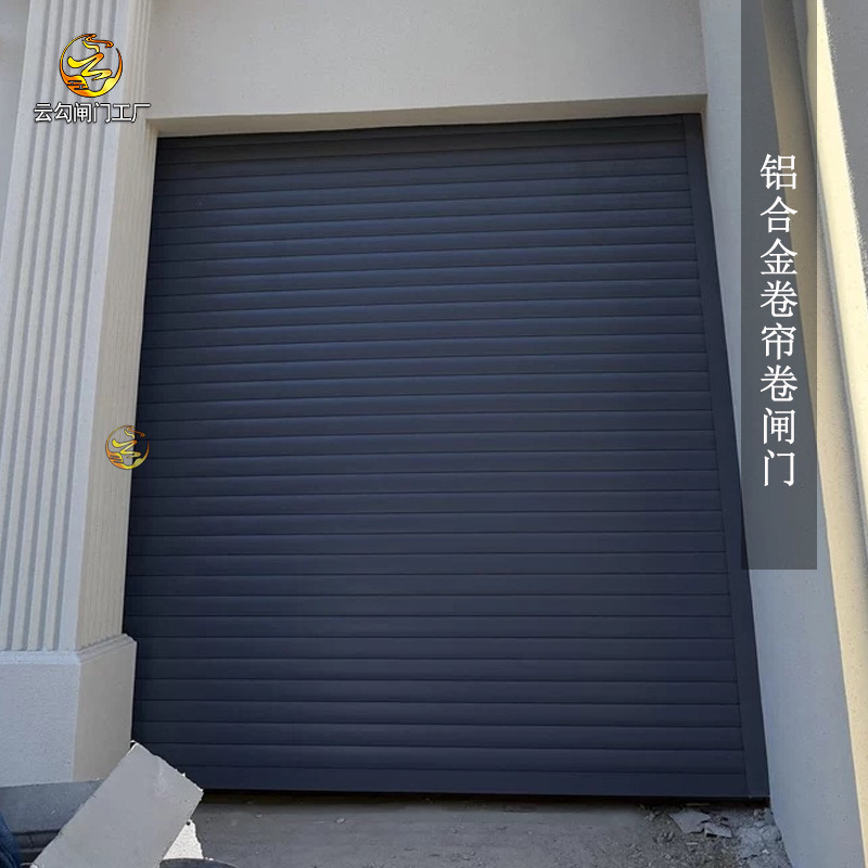 Foshan Wholesale Electric Rolling Shutter Door Workshop Door Pvc See-Through Door Remote Control Stainless Steel Rolling Shutter Door Garage Door