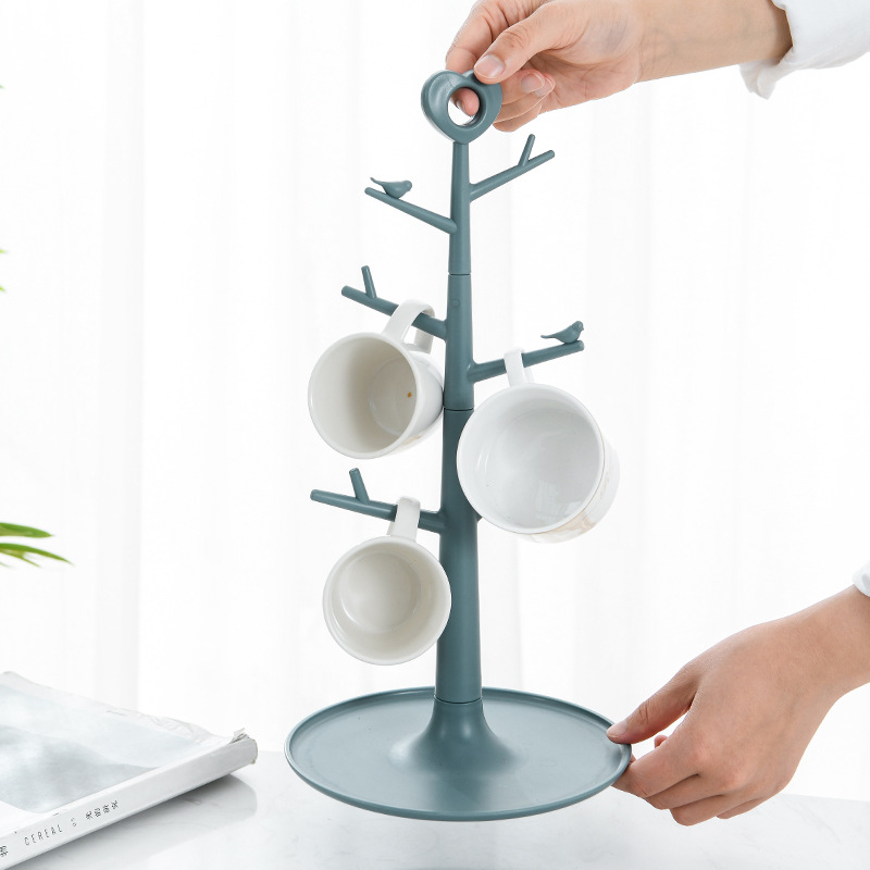 Creative Branch Leining Cup Rack Living Room Water Cup Hanger Coffee Cup Tea Storage Storage Rack Desktop Hand Jewelry Hanger
