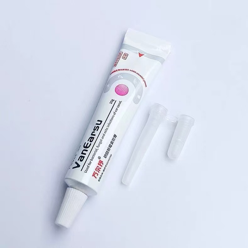 Paiweinuer Sulfate Neomycin Ointment Ear Ointment 10g Dog and Cat Ear Canal Otitis Media Otitis Externa Ear Mites Earwax