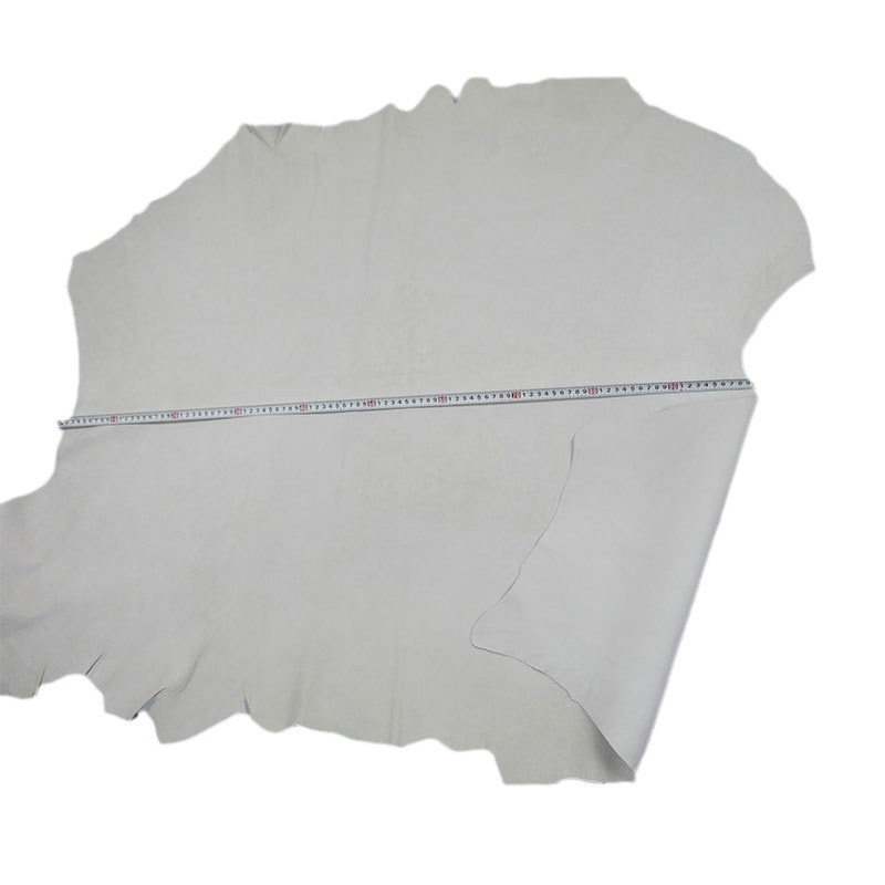 White First-Layer Pigskin Gloves, Shoe Lining, Leather Fabric, Inner Lining, Handmade DIY Genuine Leather, Soft