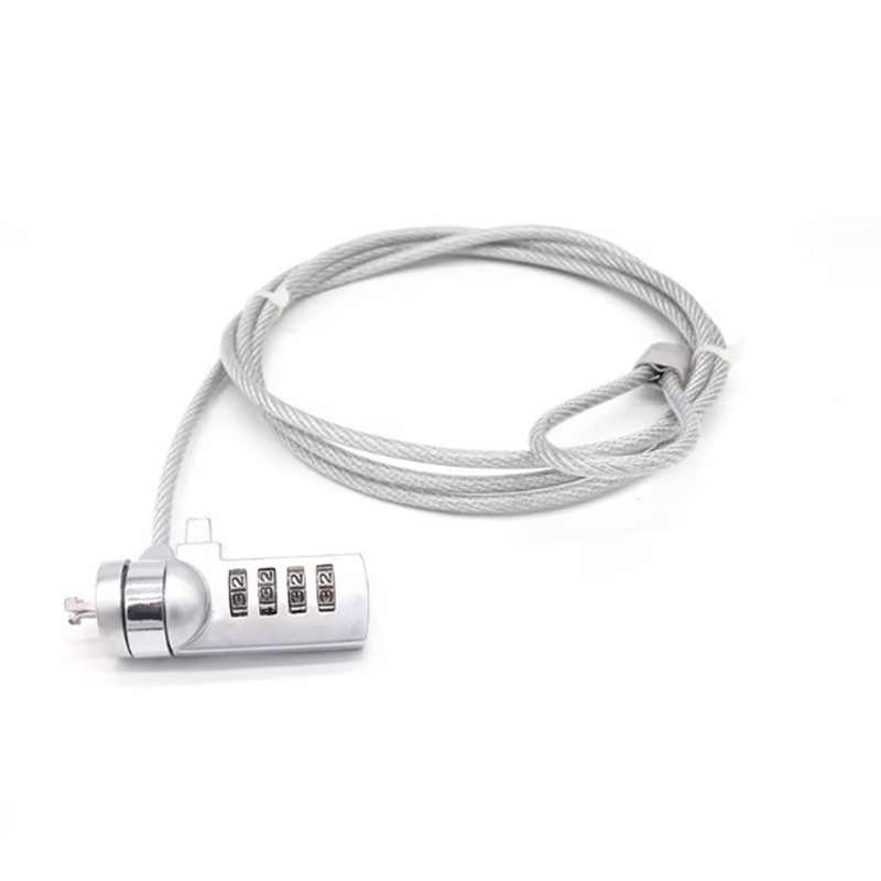 FK1.2 M password lock notebook password anti-theft lock wire rope computer Internet bar 1.8 m Universal Computer Lock