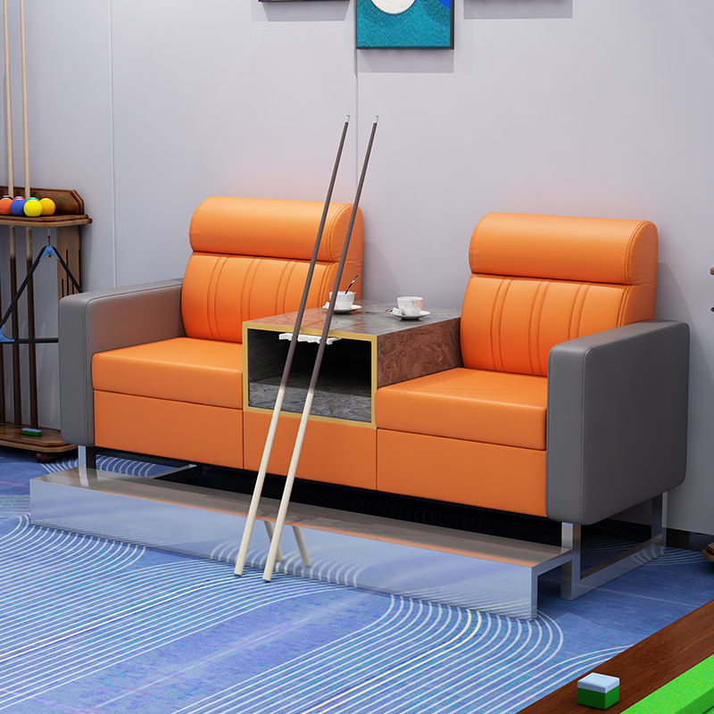 Billiard Hall Sofa, Thickened Footrest Viewing Chair, Thickened Billiard Booth, Billiard Hall Lounge Sofa