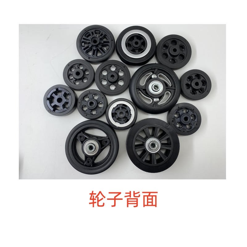 Luggage Case Wheel Replacement Travel Luggage Universal Wheel Luggage Case Rubber Caster Accessories Luggage Mute Wheel