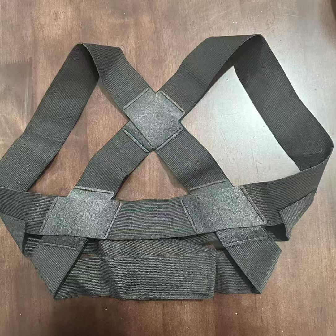 Breathable Invisible Sitting Posture Back Corrector Fixed Belt for Students, Same Style Posture Correction Belt with Open Shoulders