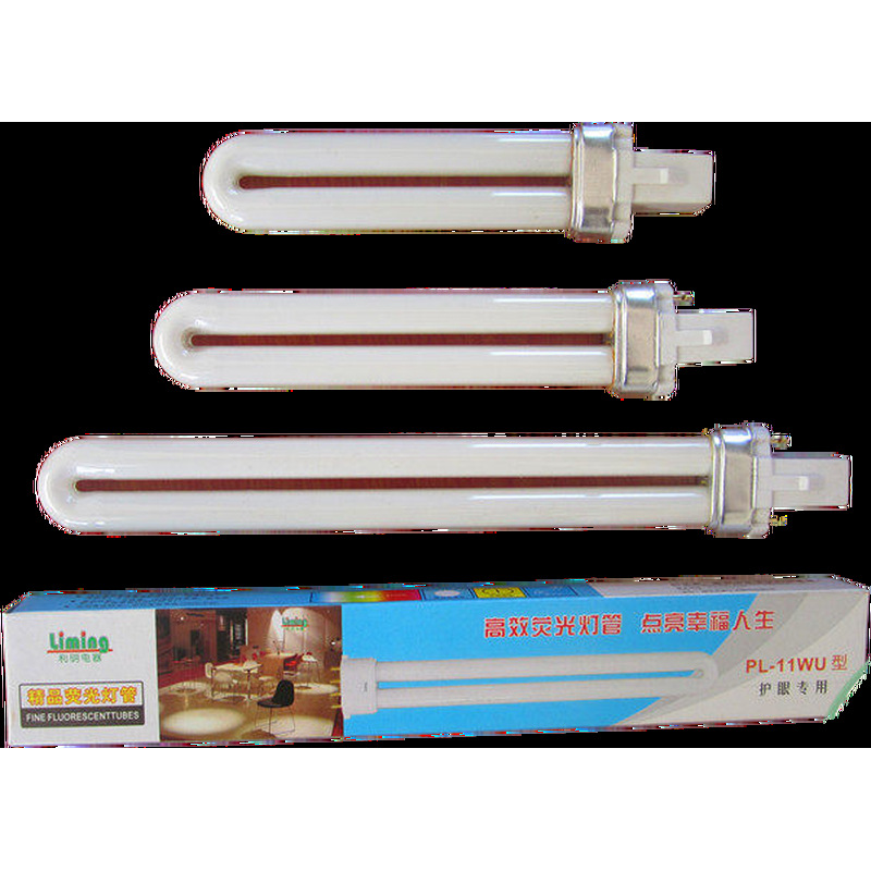Оптовая продажа домашней эффективной защиты глаз люминесцентная лампа U-образная 7W 9W 11W