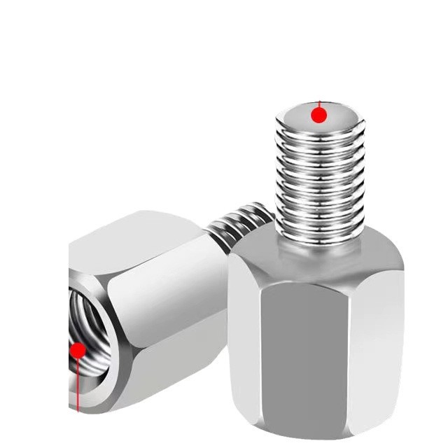 Rearview Mirror Heightening Screws Modified Electric Vehicle Universal Screws Motorcycle Reflector Heightening Gsx250R Adapter