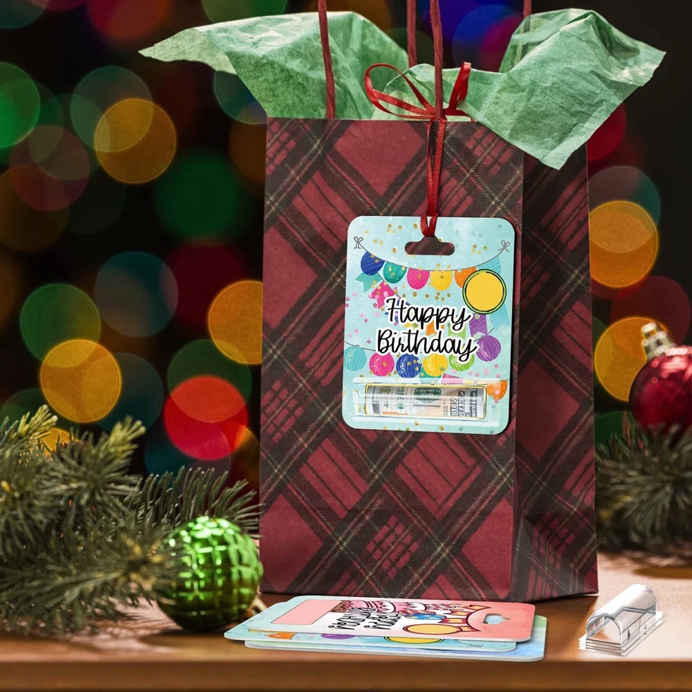 Cross-Border Money Card Holder Plastic Lipstick Blister Box Graduation Gift DIY Gift Banknote Storage