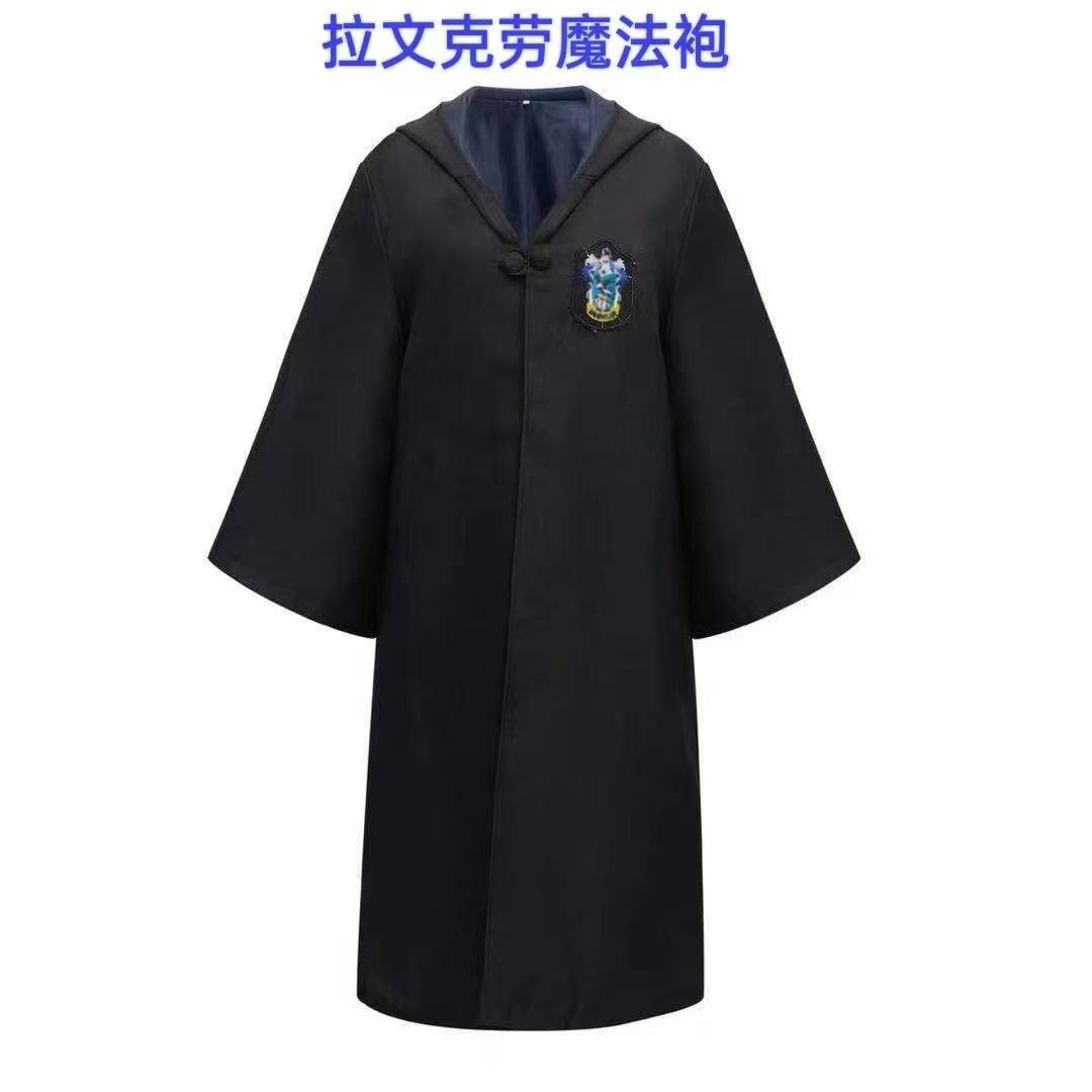 Harry Potter Clothes Cos Clothes Hogwarts Wizard Robe Kidsren's Gryffindor School Uniform Magic Robe Cloak