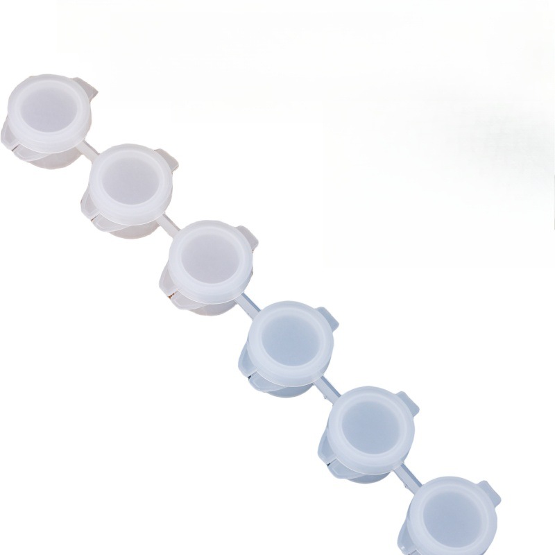 Various Specifications of Art Paint Acrylic Paint Empty Boxes, Children's DIY Painting Paint Connected Empty Boxes Wholesale for Color Mixing