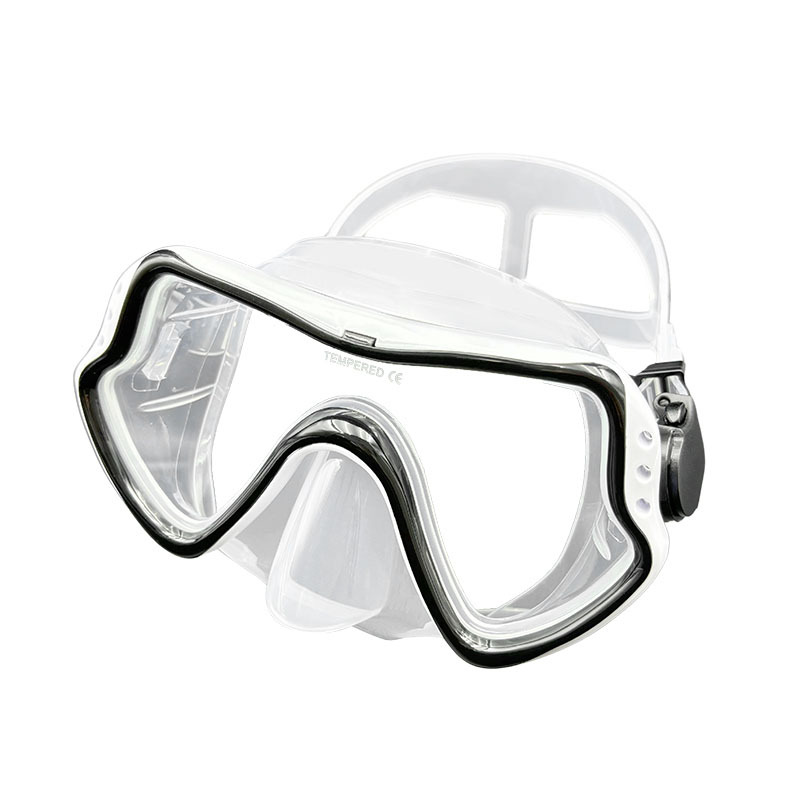 Snorkeling Mask Sambo 2025 Model Underwater Diving Mask Snorkel Set Fully Dry Snorkeling Swimming Equipment
