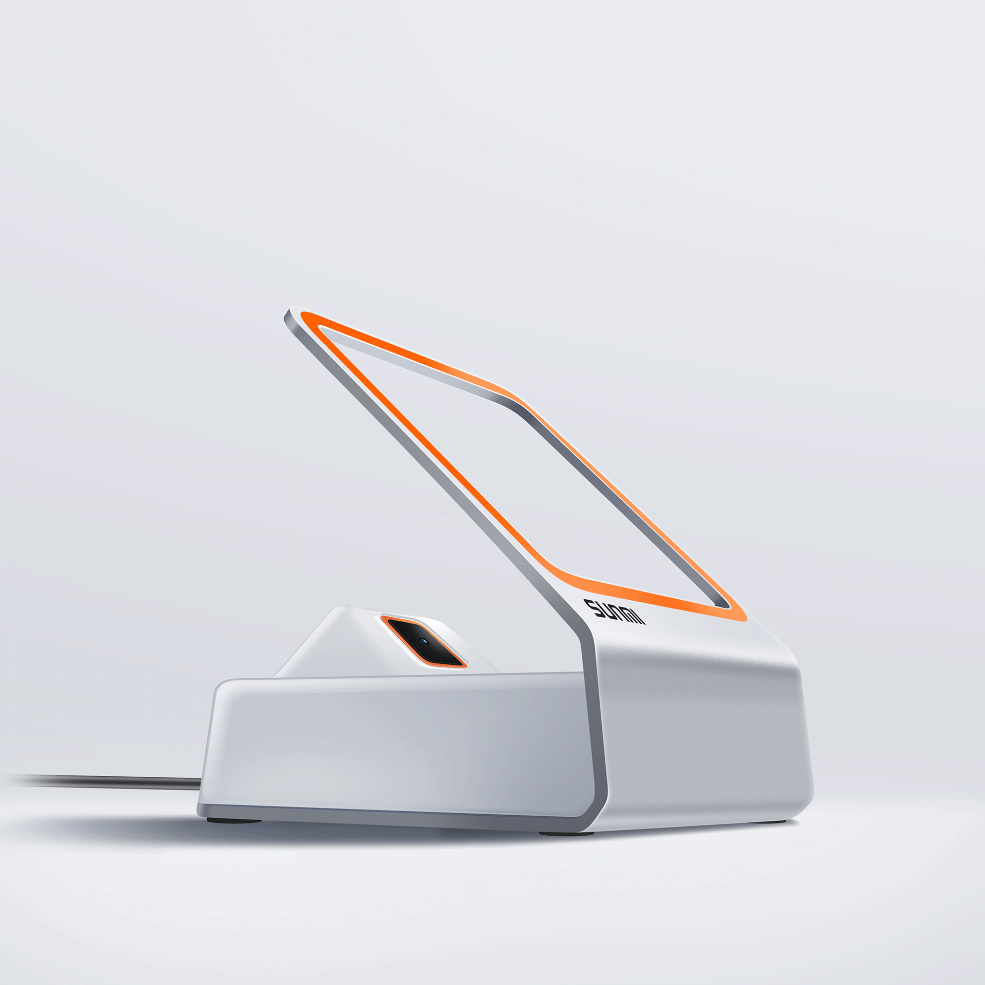 SUNMI business mi small flash payment code scanning box Alipay WeChat payment code scanning platform NS010 box