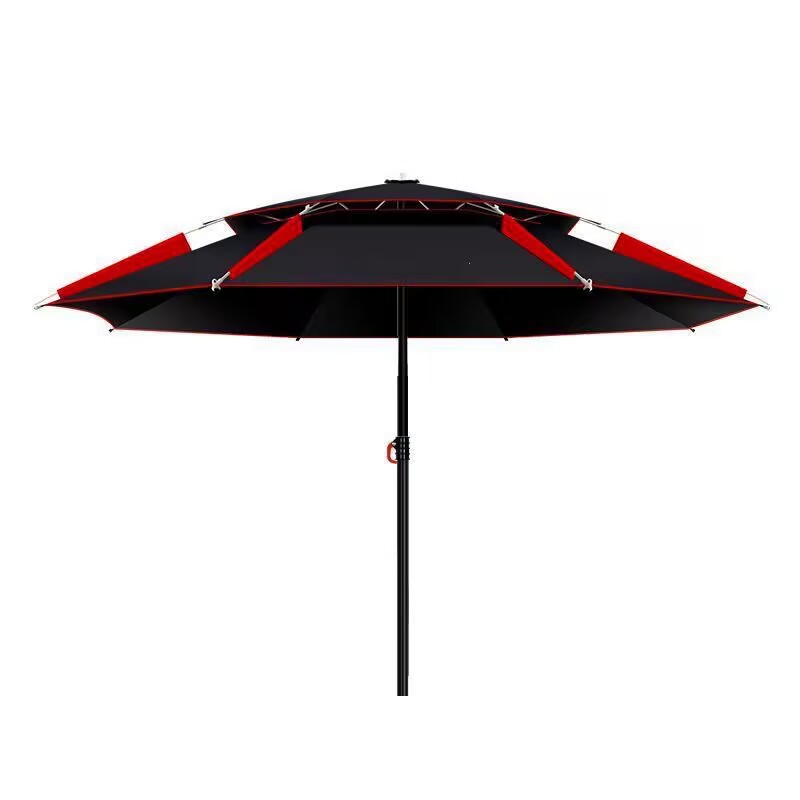 Fishing Umbrella, Outdoor Parasol, Crutch Umbrella, Universal Umbrella, Vinyl Double-Layer Sun Protection Sun Umbrella, Fishing Umbrella, Large Fishing Umbrella