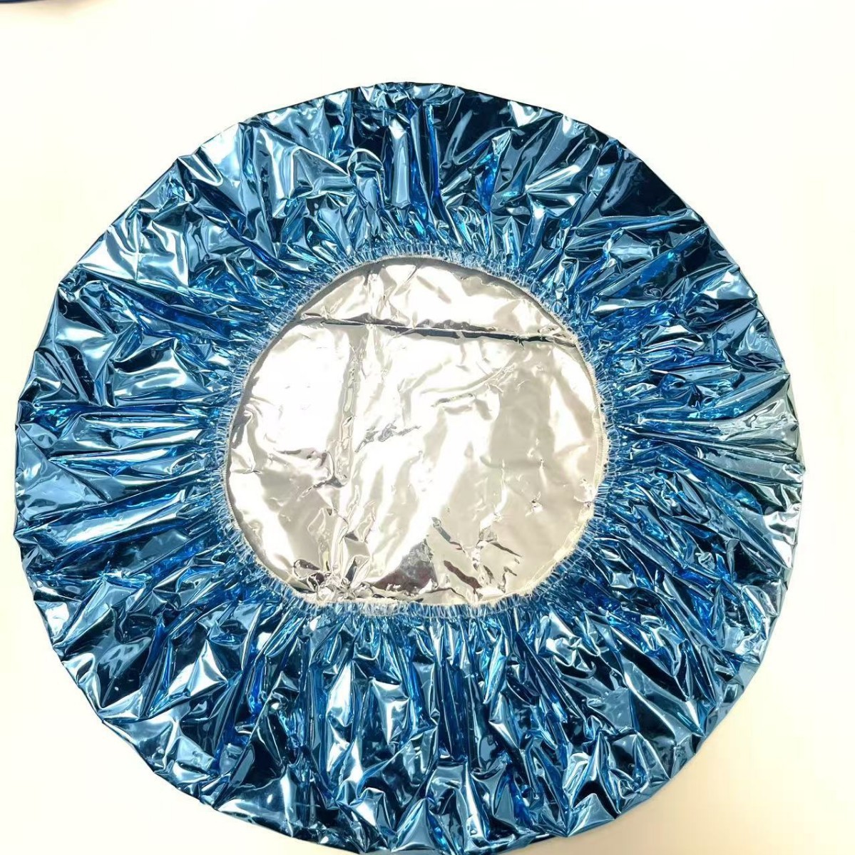 Cross-Border Hot-Selling Waterproof Hair Treatment Evaporation Hair Salon Care Foil Shower Cap Hair Mask Disposable Bath Cap in Stock