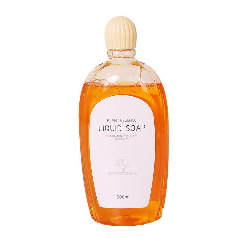 [jingju Environmentally Friendly] Natural Plant Soap Special Cleaning Liquid for Underwear 500ml Antibacterial, Remove Blood Stains and Does Not Hurt Your Hands
