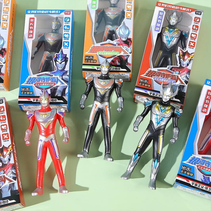 Робот-кукла в коробке Новый героический универсальный робот игрушка для детей Оптовая уличная торговля набор