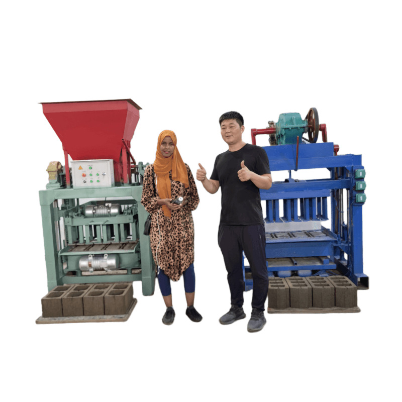 Domestic Household Factory Purchase Multiple Semi-automatic Brick Making Machine 400*150*200 High-efficiency Hollow Brick Machine
