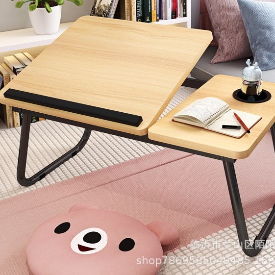 Foldable Adjustable Bed Table, Bed Computer Desk, Simple Bedroom Bay Window Flat Study Desk, Study Desk