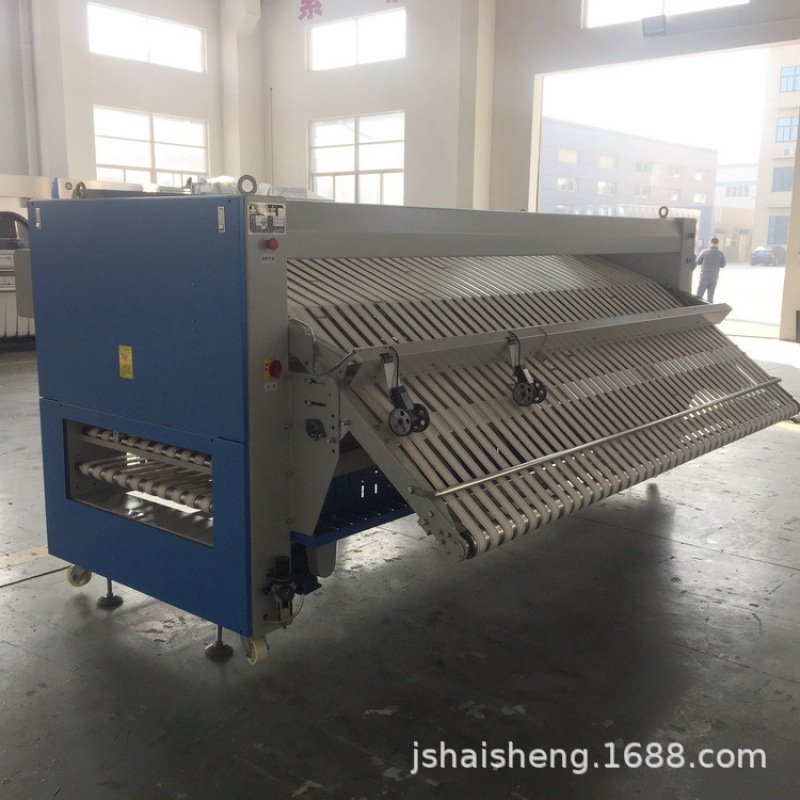 Source Manufacturer Folding Machine Equipment Supplies Fully Automatic Bed Sheet Folding Machine Large Bed Sheet Quilt Cover Linen Folding Machine