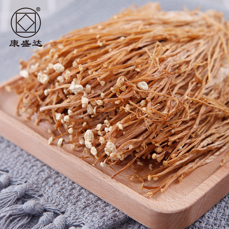 Direct Supply from Origin: Wholesale of Dried White Enoki Mushrooms from Gutian, Unopened, with Stems Removed, and Dried White Enoki Mushrooms, Agricultural Products Wholesale