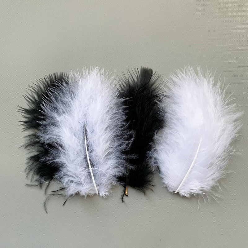 Перья для декора бамбуковая трубка бархатные индюшачьи перья DIY свадебное украшение одежда наполнитель для шара