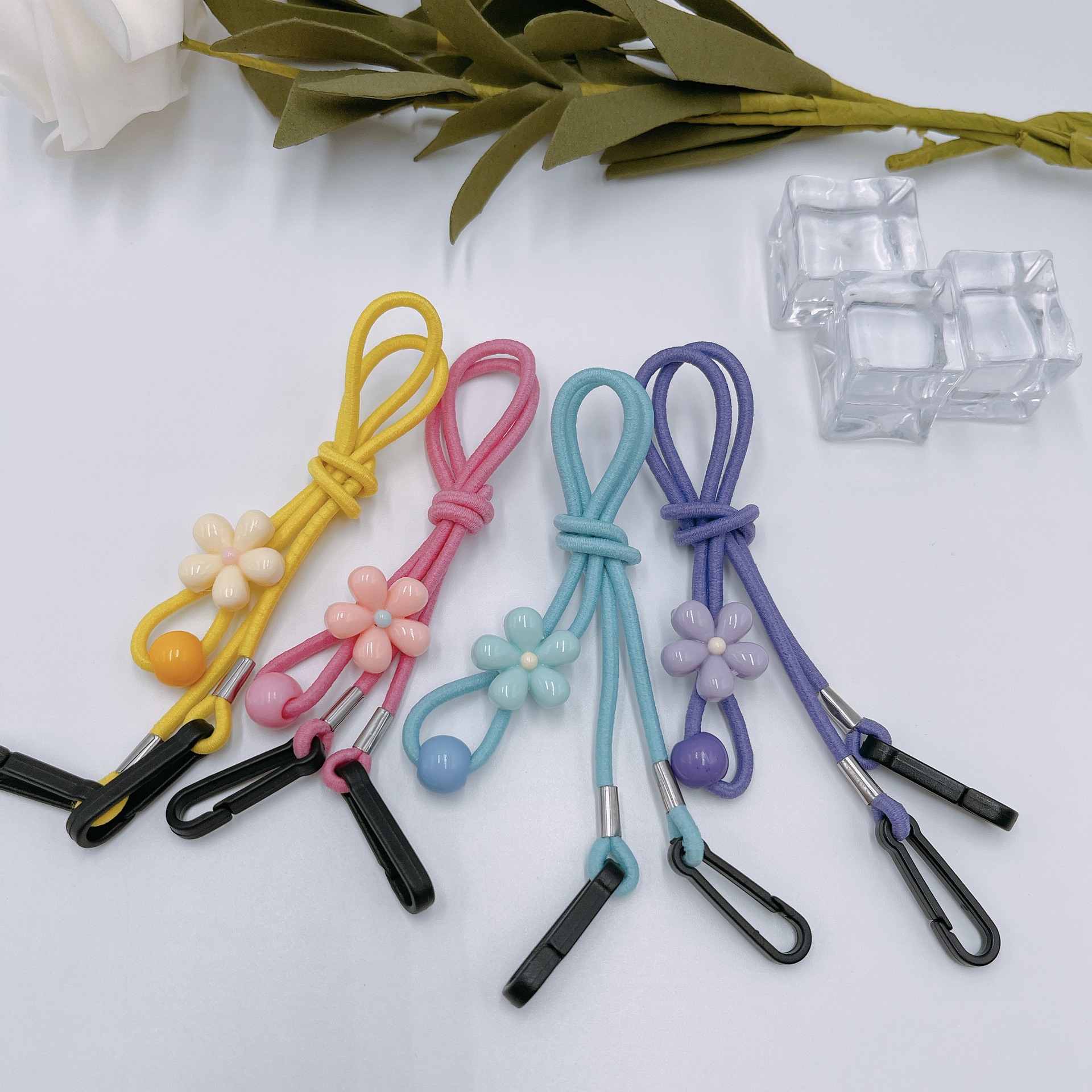 Children's Glasses Rope Small Flower Glasses Chain Anti-slip Anti-loss Mask Rope Mask Accessories Mask Lanyard