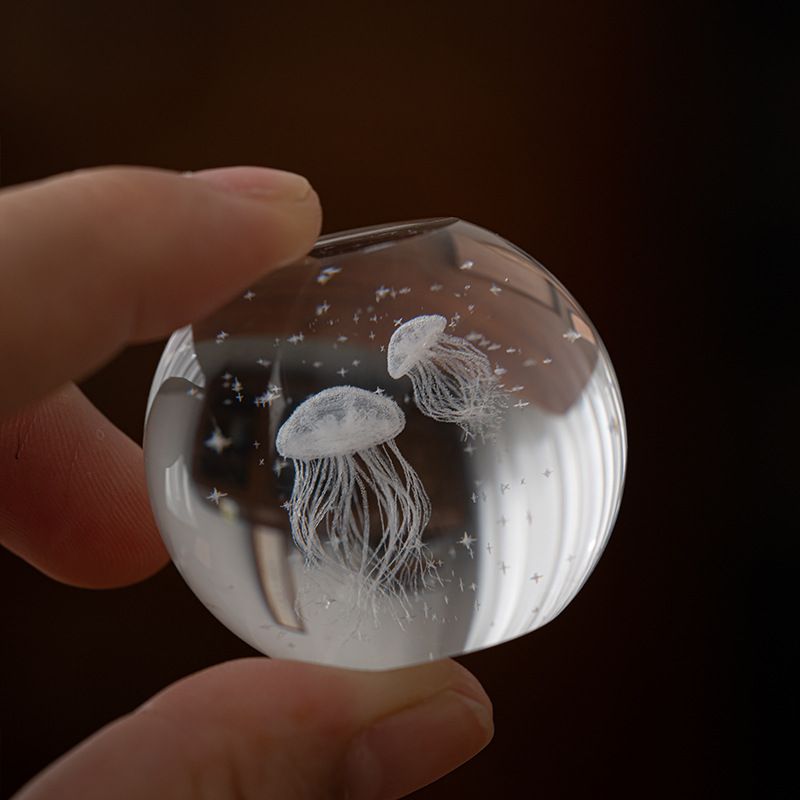 Crystal Glass Lid Set Kung Fu Tea Set Accessories Tea Pet Ornaments Lid Holder Shelf Tea Table Small Ornaments Decorations