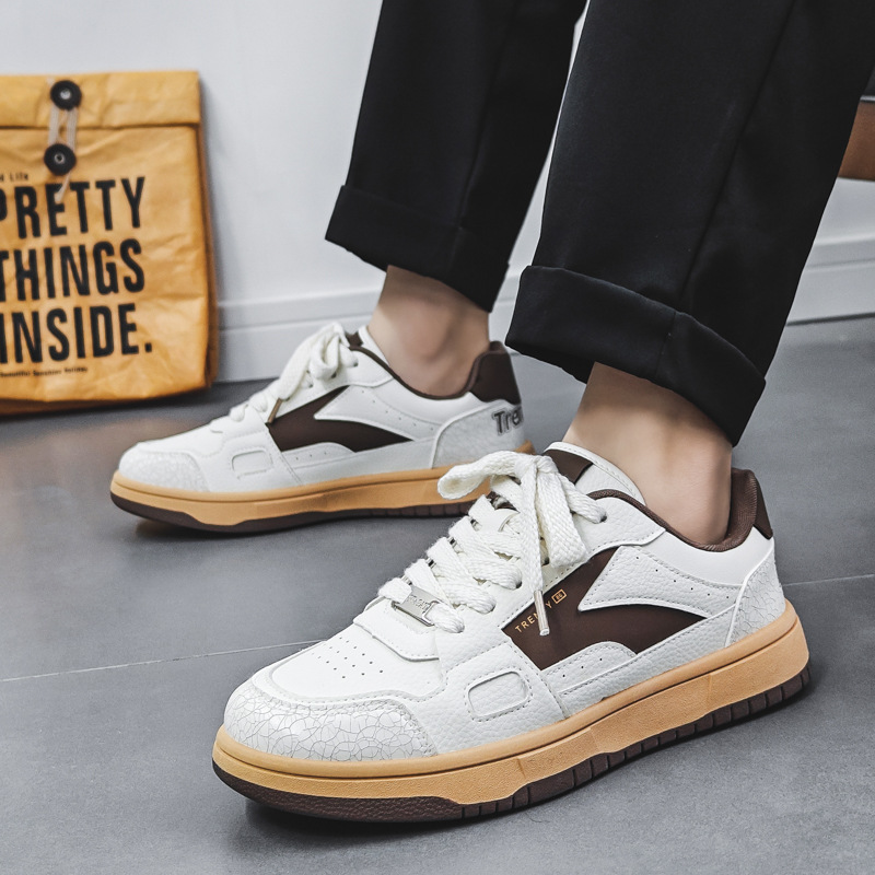 Vasibaen Men's Shoes Trendy 2024 New Retro Canvas Shoes Men's Sports Casual Niche Versatile Men's Sneakers