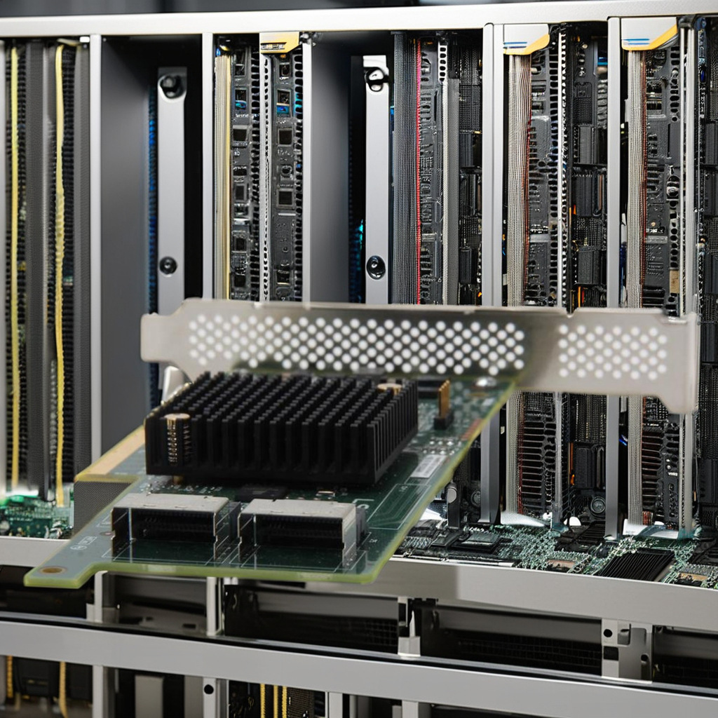 Large-Scale Integrated Circuit Sas 9207-8I Host Bus Adapter 6Gb/S Sas + Sata H5-2