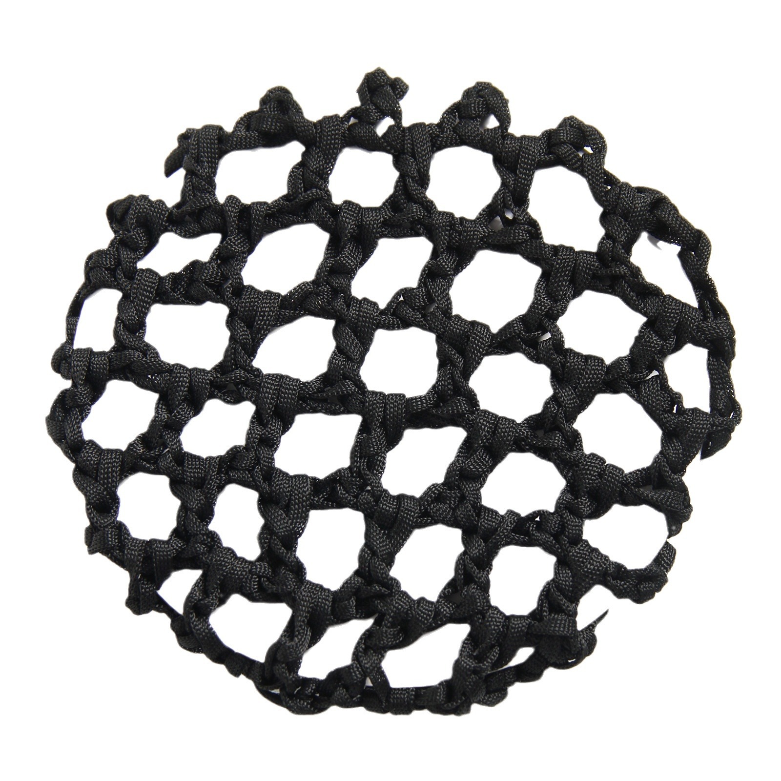 New Diamond-Free Braided Hair Net Stewardess Nurse Dance Professional Hair Net Bag Headdress Tied Ball Hair Accessories Wholesale